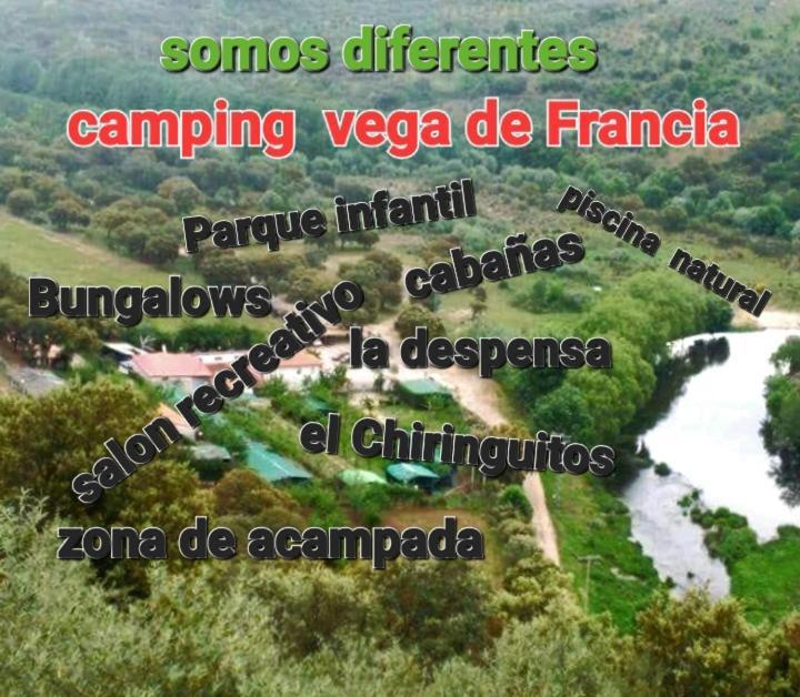 Bungalows, Camping Vega De Francia Sotoserrano Esterno foto